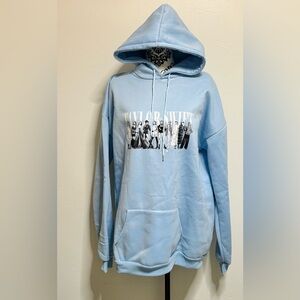 Taylor Swift Eras Hoodie Blue Midnights 4XL